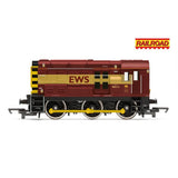 Hornby OO Scale Railroad: Class 08 - EWS - 08512 Diesel Locomotive [R30430]