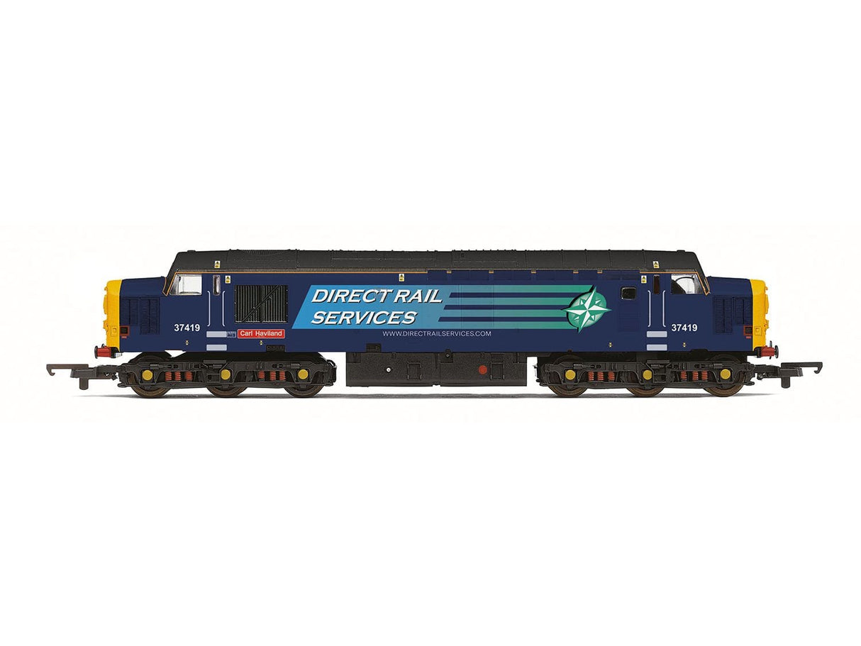 Hornby OO Scale RailRoad - DRS - Class 37 - Carl Haviland 37419 [R30437]