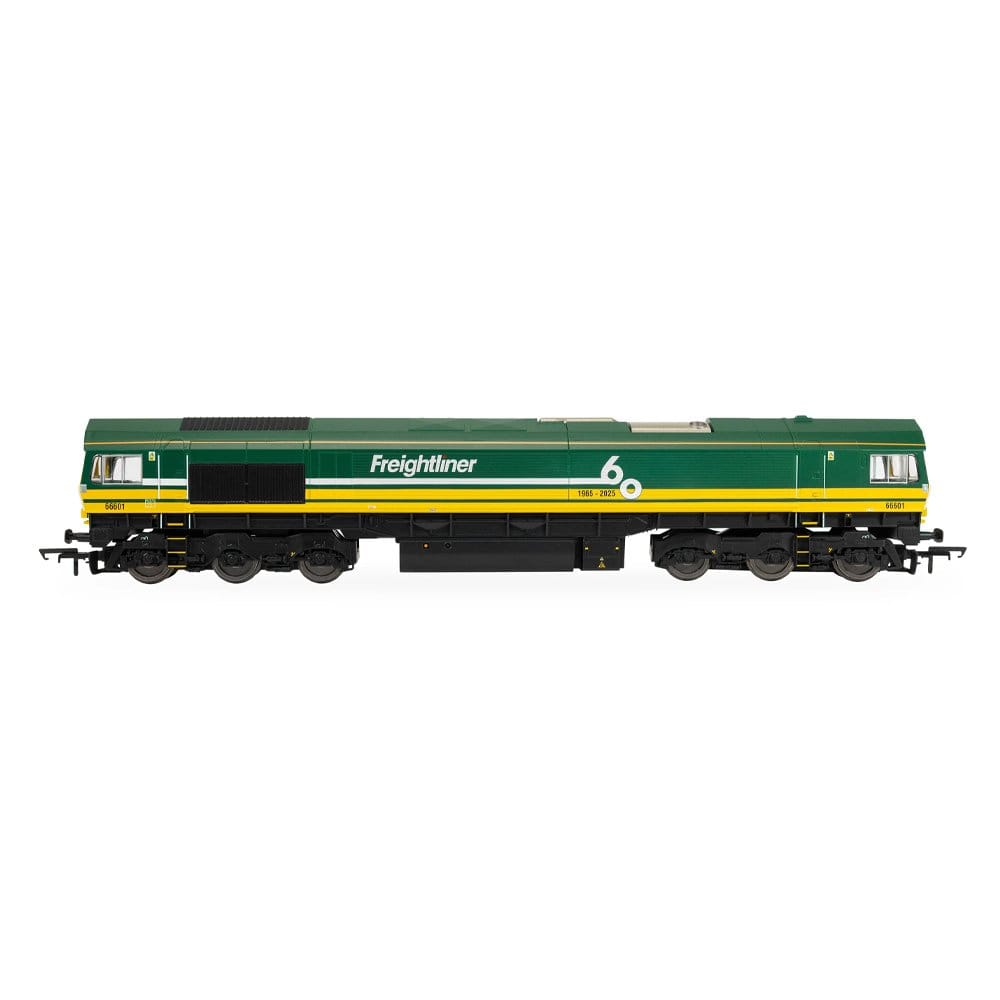 Hornby OO Scale Railroad Freightliner Class 66 Freightliner 60 66601 [R30531]