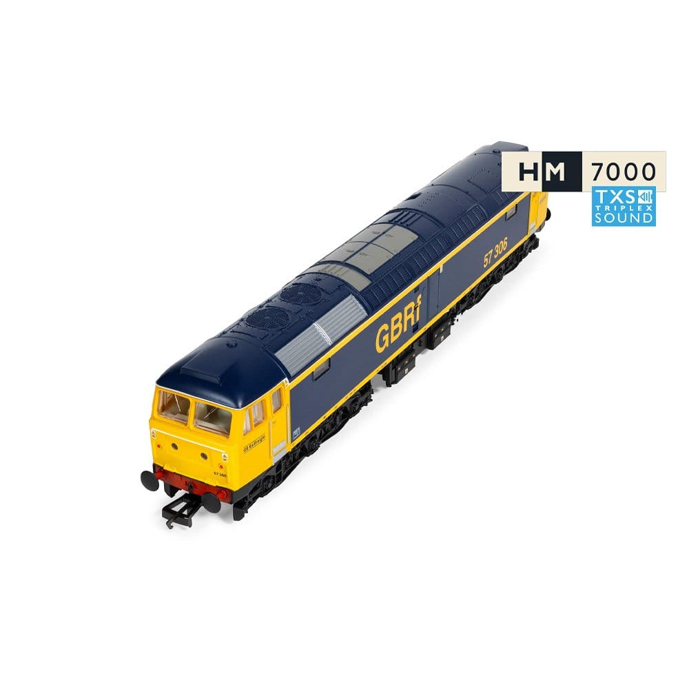 Hornby OO Scale Railroad GBRF Class 57 57306 - Sound Fitted [R30441TXS]