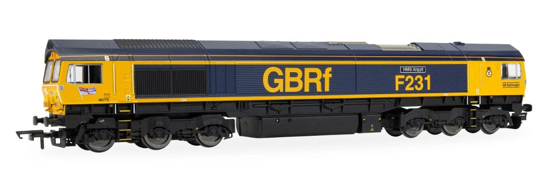 Hornby OO Scale RailRoad GBRf Class 66 HMS Argyll 66775 [R30534]