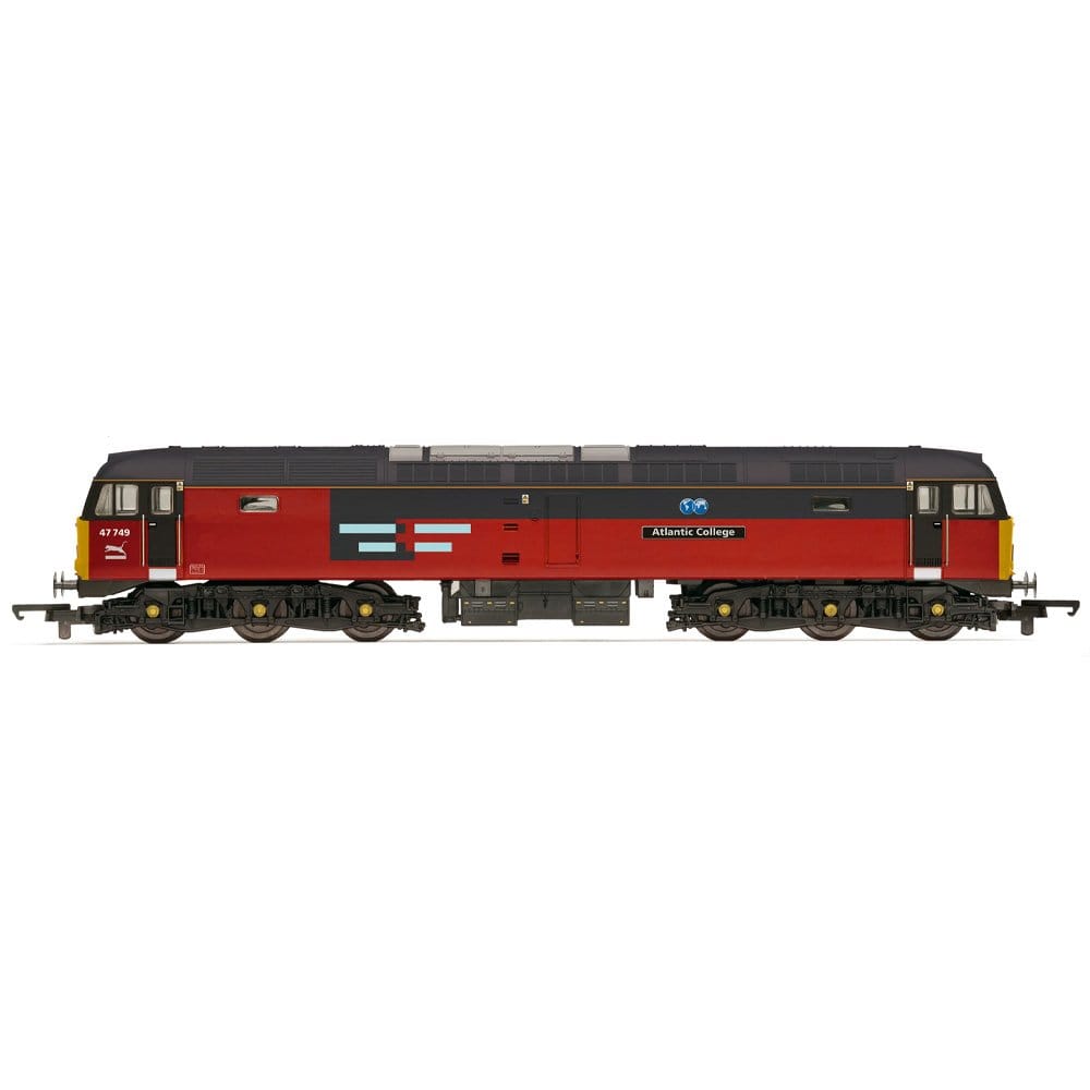Hornby OO Scale Railroad Res Class 47 Res Atlantic Collage 47749 [R30543]