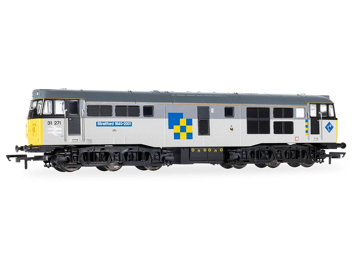 Hornby OO Scale RailRoad - TLF Construction - Class 31 - 31271 Stratford (DCC Sound Fitted) [R30439TXS]