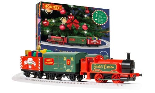 Hornby OO Scale Santa's Express Rechargable Battery Operated Train Set [R9363M]