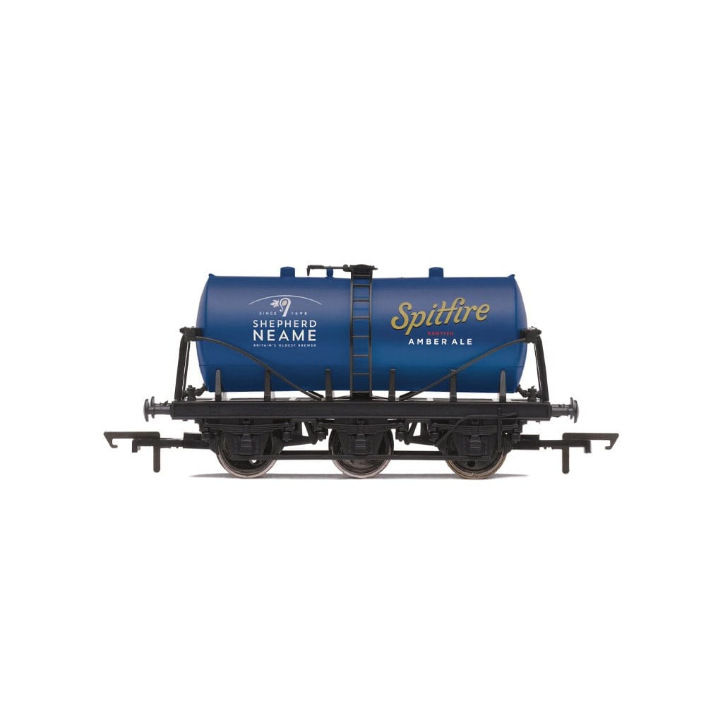Hornby OO Scale Shepherd Neame BRewery Spitfire Amber Ale Tanker Wagon [R60335]