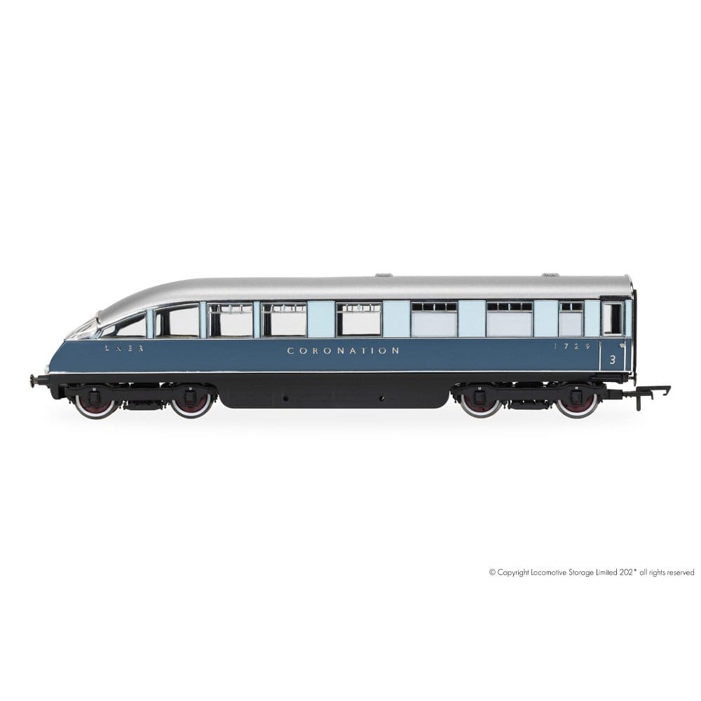 Hornby OO Scale The Oneone Collection LNER Coronation Observation Car 1729 [R40481]