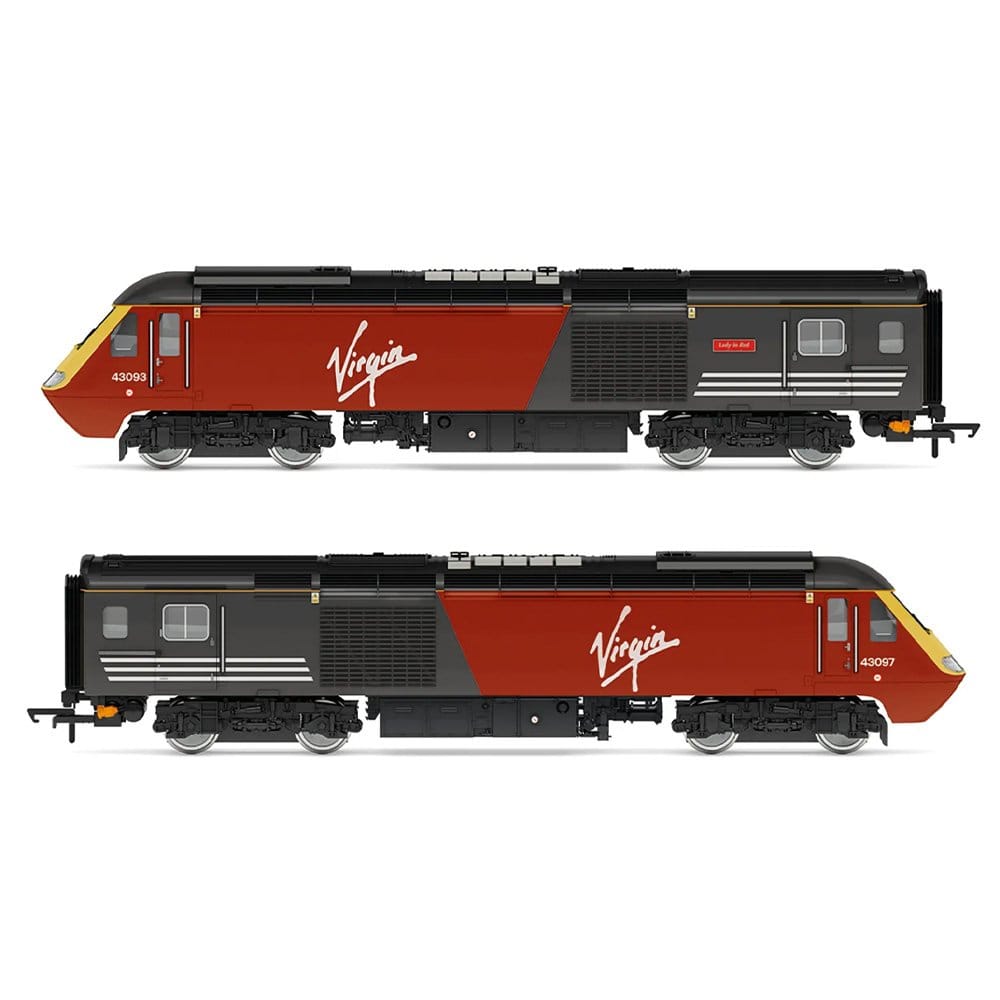 Hornby OO Scale Virgin Class 43 HST Lady In Red Train Pack  [R30463]