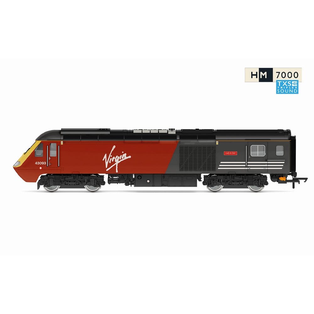 Hornby OO Scale Virgin Class 43 HST Lady In Red Train Pack - Sound Fitted [R30463TXS]