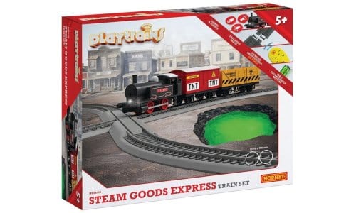 Hornby Playtrains Steam Goods Express Train Set [R9361SF]