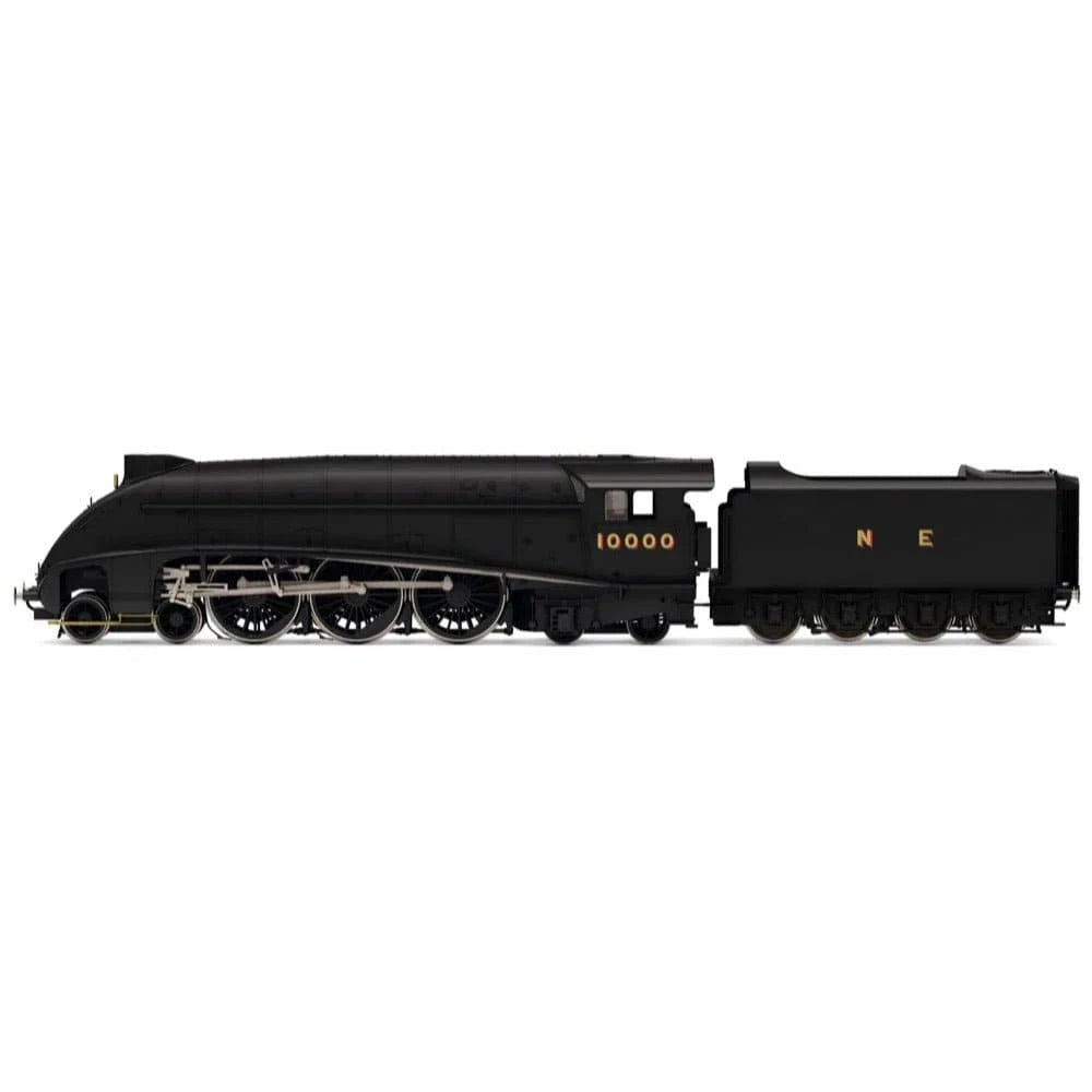 Hornby R30124 OO Scale LNER W1 Class Hush Hush Streamlined 4 - 6 - 4 10000 - Era 3 - Hobbytech Toys