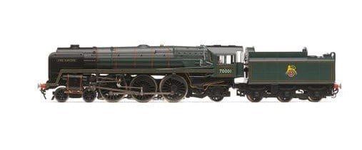 Hornby R30362 OO Scale BR (Early) Britannia Class 4 - 6 - 2 70001 Lord Hurcomb - Era 4 - Hobbytech Toys