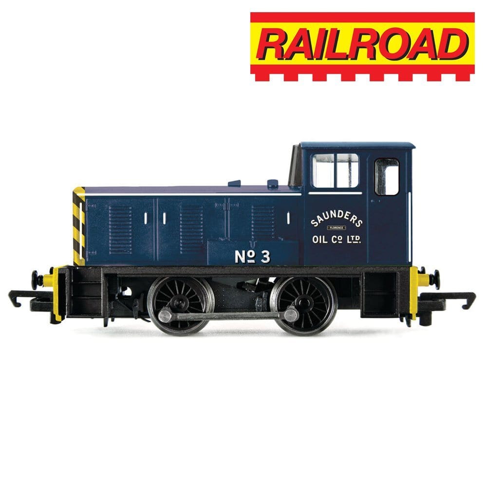 Hornby R30381 OO Scale Railroad Bagnall 0 - 4 - 0DH Diesel Loco 3 Florence - Hobbytech Toys