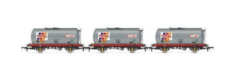 Hornby R60258 OO Scale Total TTA Tank Wagon Triple Pack - Era 7 - Hobbytech Toys