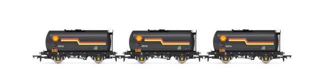 Hornby R60259 OO Scale Shell TTA Tank Wagon Triple Pack - Era 8 - Hobbytech Toys
