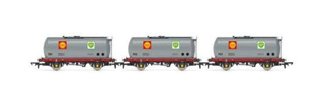 Hornby R60260 OO Scale Shell - Mex TTA Tank Wagon Triple Pack - Era 8 - Hobbytech Toys
