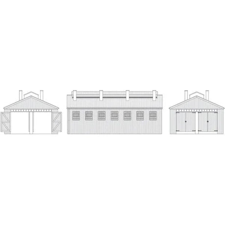Hornby R7394 OO Scale GWR Dunster Engine Shed - Hobbytech Toys