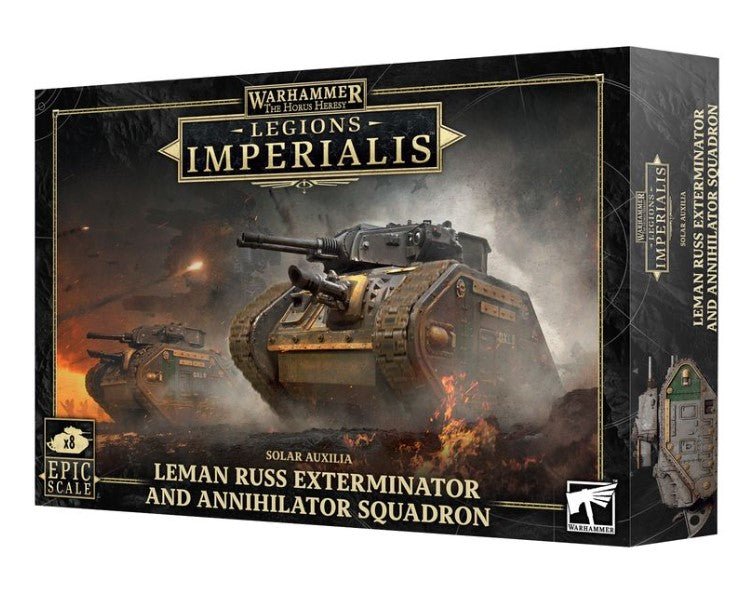 Horus Heresy Legion Imperialis: Leman Russ Exterminator/Annnihilators [03 - 66] - Hobbytech Toys