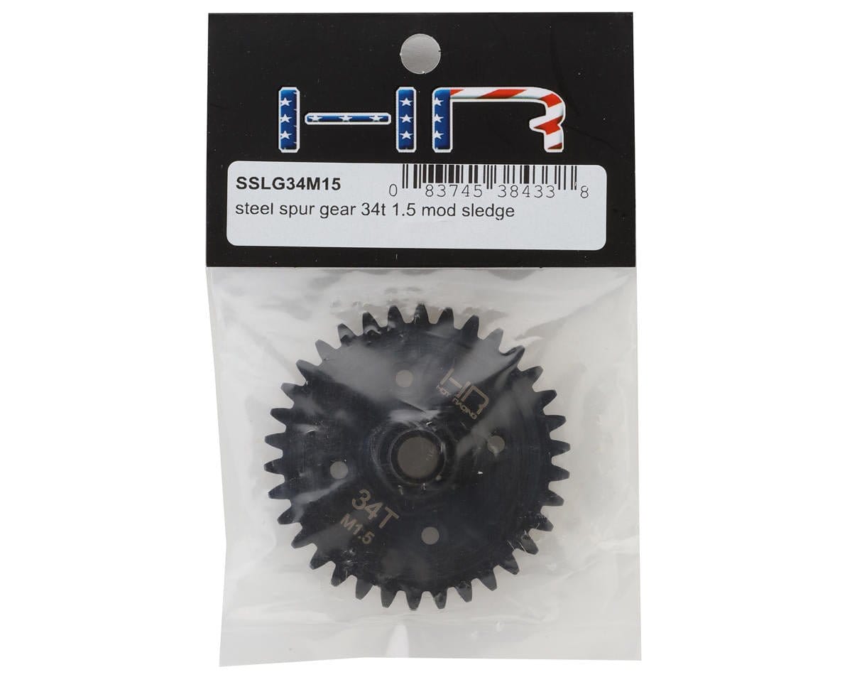 Hot Racing 1.5 Mod Steel Spur Gear for Traxxas Sledge (34T) - Hobbytech Toys