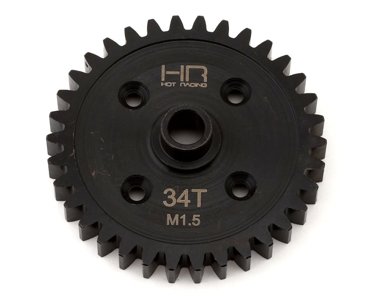 Hot Racing 1.5 Mod Steel Spur Gear for Traxxas Sledge (34T) - Hobbytech Toys