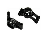 Hot Racing Aluminum Axle Carriers for Traxxas Mini Maxx (Black) w/HD Bearings