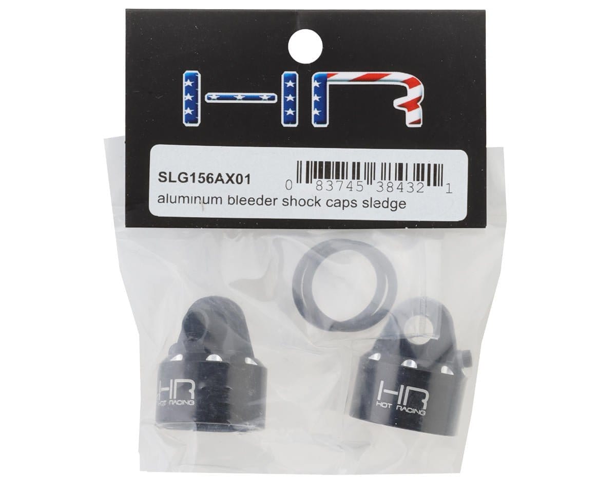 Hot Racing Aluminum Bleeder Shock Caps for Traxxas Sledge (2) - Hobbytech Toys