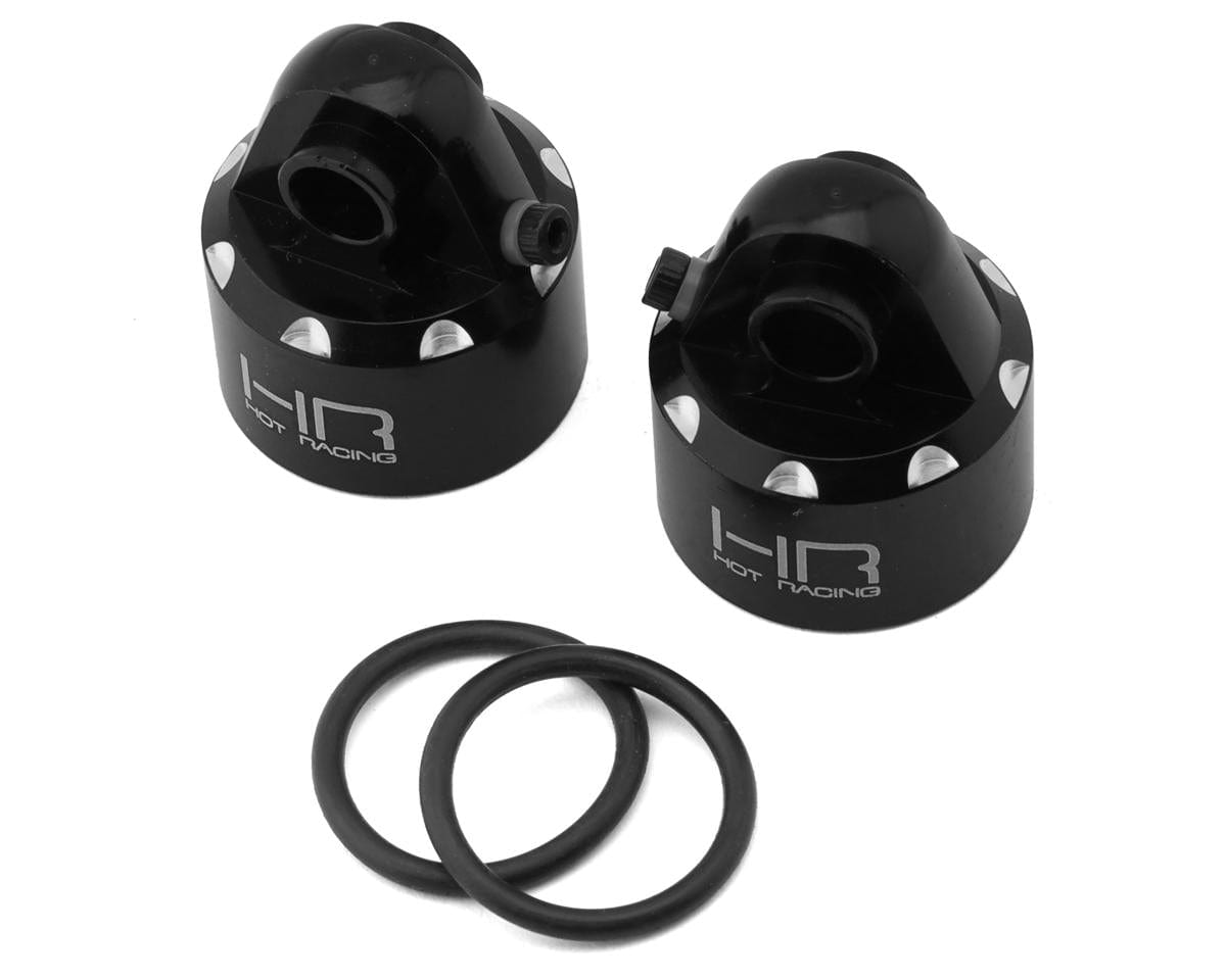 Hot Racing Aluminum Bleeder Shock Caps for Traxxas Sledge (2) - Hobbytech Toys