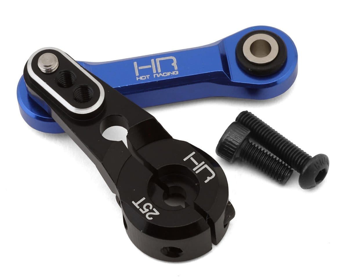 Hot Racing Aluminum Fixed Link Servo Arm for Traxxas Sledge (25T) - Hobbytech Toys