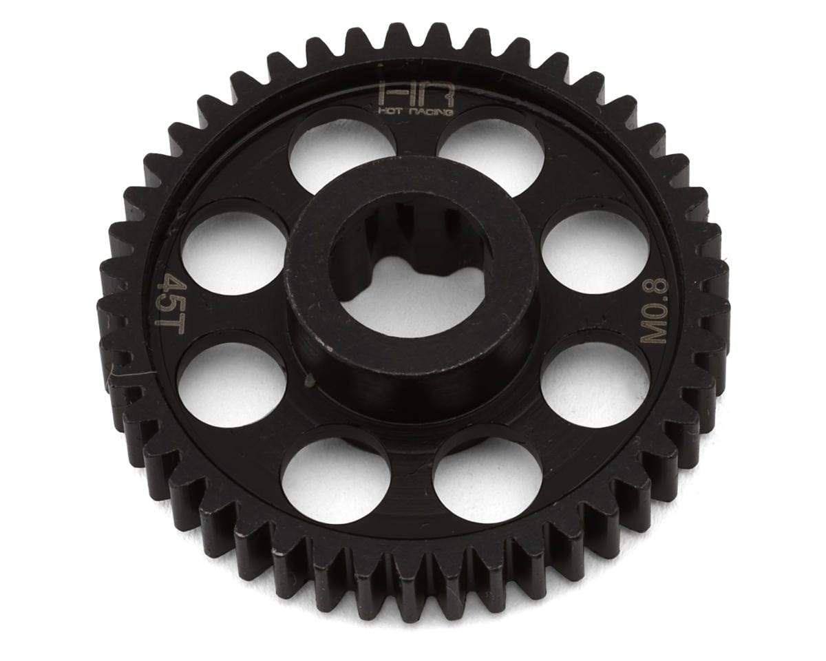 Hot Racing Mod 0.8 Hardened Steel Spur Gear for Traxxas Mini Maxx (45T)