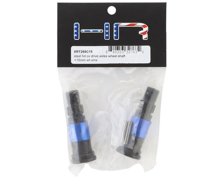 Hot Racing Steel HD CV Drive Axles for Traxxas XRT/X - Maxx (2) - Hobbytech Toys
