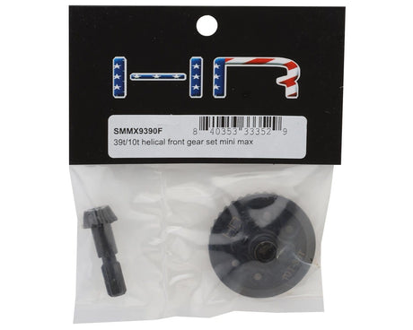 Hot Racing Steel Helical Differential Ring & Pinion Gear for Traxxas® Mini Maxx® (Front) (39T/10T)