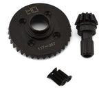 Hot Racing Steel Helical Differential Ring & Pinion Gear for Traxxas X - Max/XRT (Rear) 35/11T - Hobbytech Toys