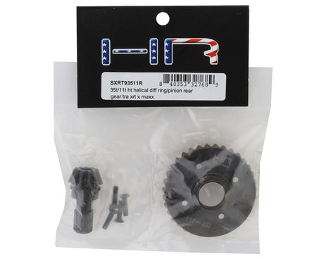 Hot Racing Steel Helical Differential Ring & Pinion Gear for Traxxas X - Max/XRT (Rear) 35/11T - Hobbytech Toys