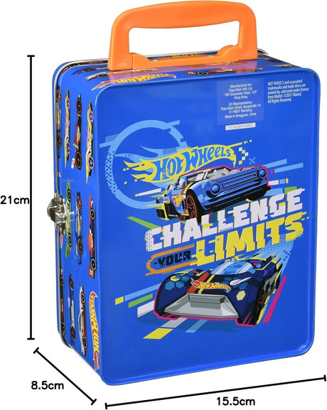 Hot Wheels Collection Tin Carry Case For 18 Cars