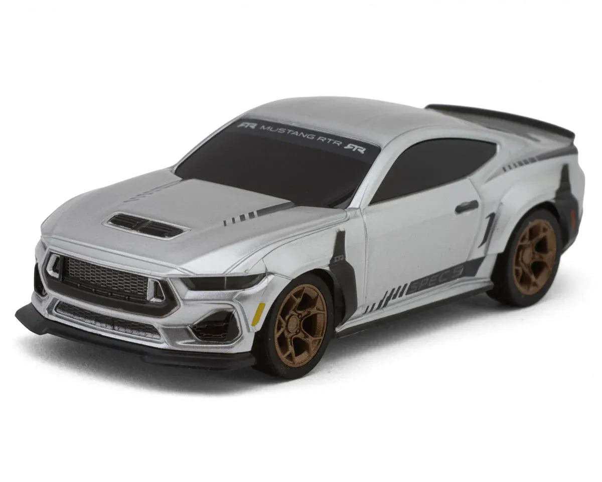 HPI 1/64 nano-TTR Ford Mustang RTR Spec5 - Iconic Silver [161428]