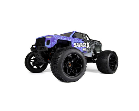 HPI 1/8 Savage X 4.6 GT-6 Blue Nitro Monster Truck