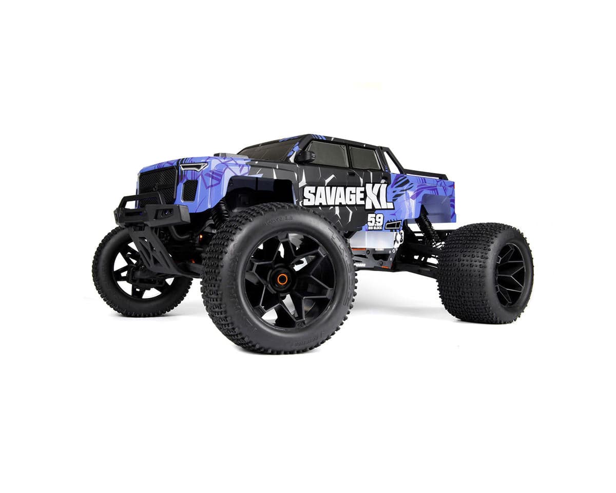 HPI 1/8 Savage XL 5.9 GTXL-6 Blue Nitro Monster Truck