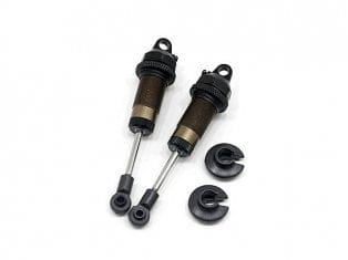 HPI 100883 Aluminium Threaded Shock Set 56-76mm Black 2pc
