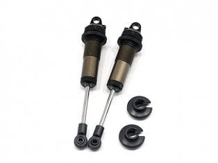 HPI 100884 Aluminium Threaded Shock Set 84-91mm Black 2pc
