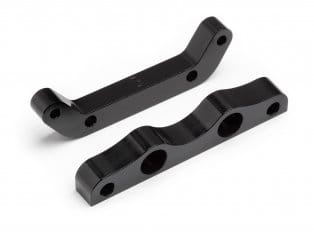 HPI 101769 Alum. Suspension Holder (3 Deg) 6061 Trophy Series (Black)
