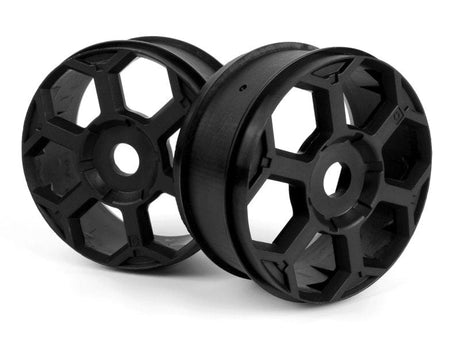 HPI 160279 Hexcode Wheel Black (2pcs)** - Hobbytech Toys