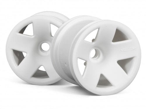 HPI 3040 Type F5 Truck Wheel Front White