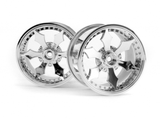 HPI 3182 Spike Monster Wheel Chrome