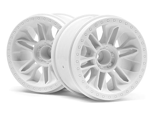 HPI 116738 6-Shot ST Wheel White 2pcs