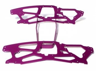 HPI 73930 MAIN CHASSIS 2.5MM/ROLL BAR SET
