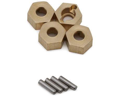 HPI 7mm Hex Hub Set Brass 4pcs
