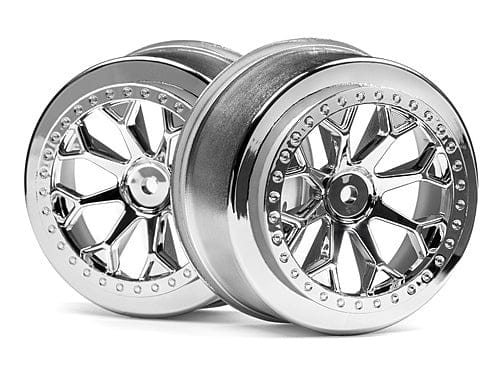 HPI 116739 8-Shot SC Wheel Chrome 2pcs