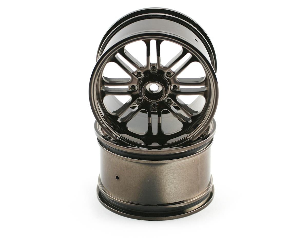HPI 8 Spoke Wheel Black Chrome 83x56mm 2pcs