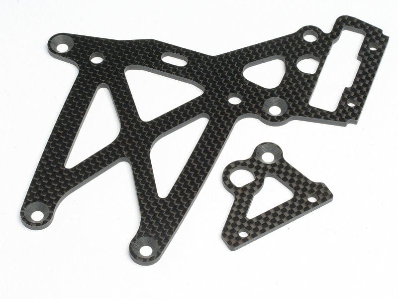 HPI 87453 Rear Upper Plate Set Woven Graphite