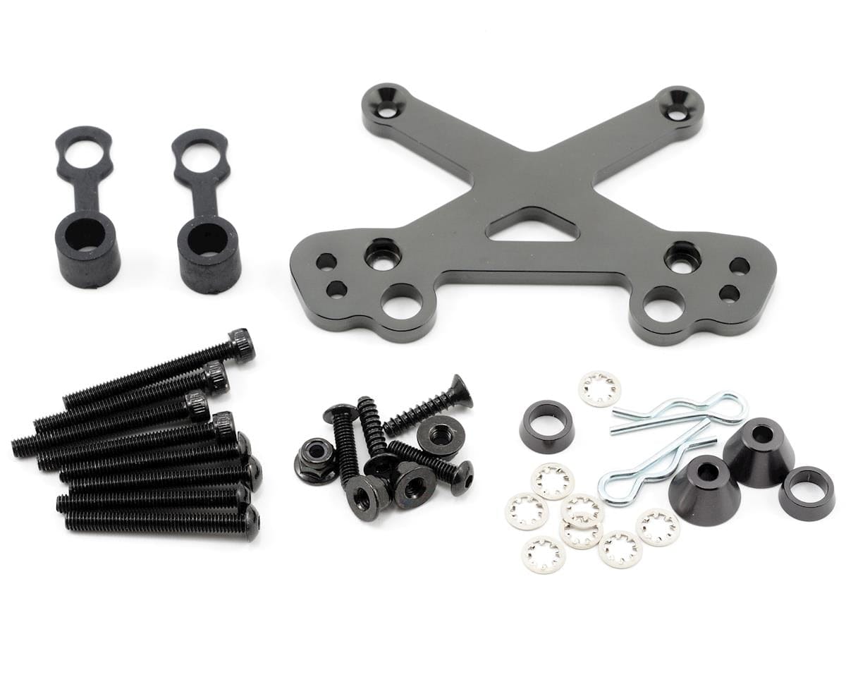 HPI 87549 HD Front Aluminium Shock Mount 7074 Gunmetal