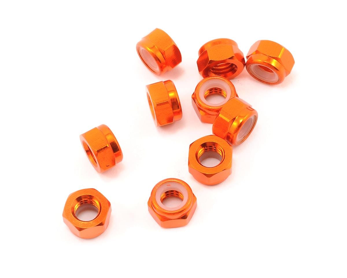 HPI 95864 Aluminum Lock Nut M5 Orange 10pcs